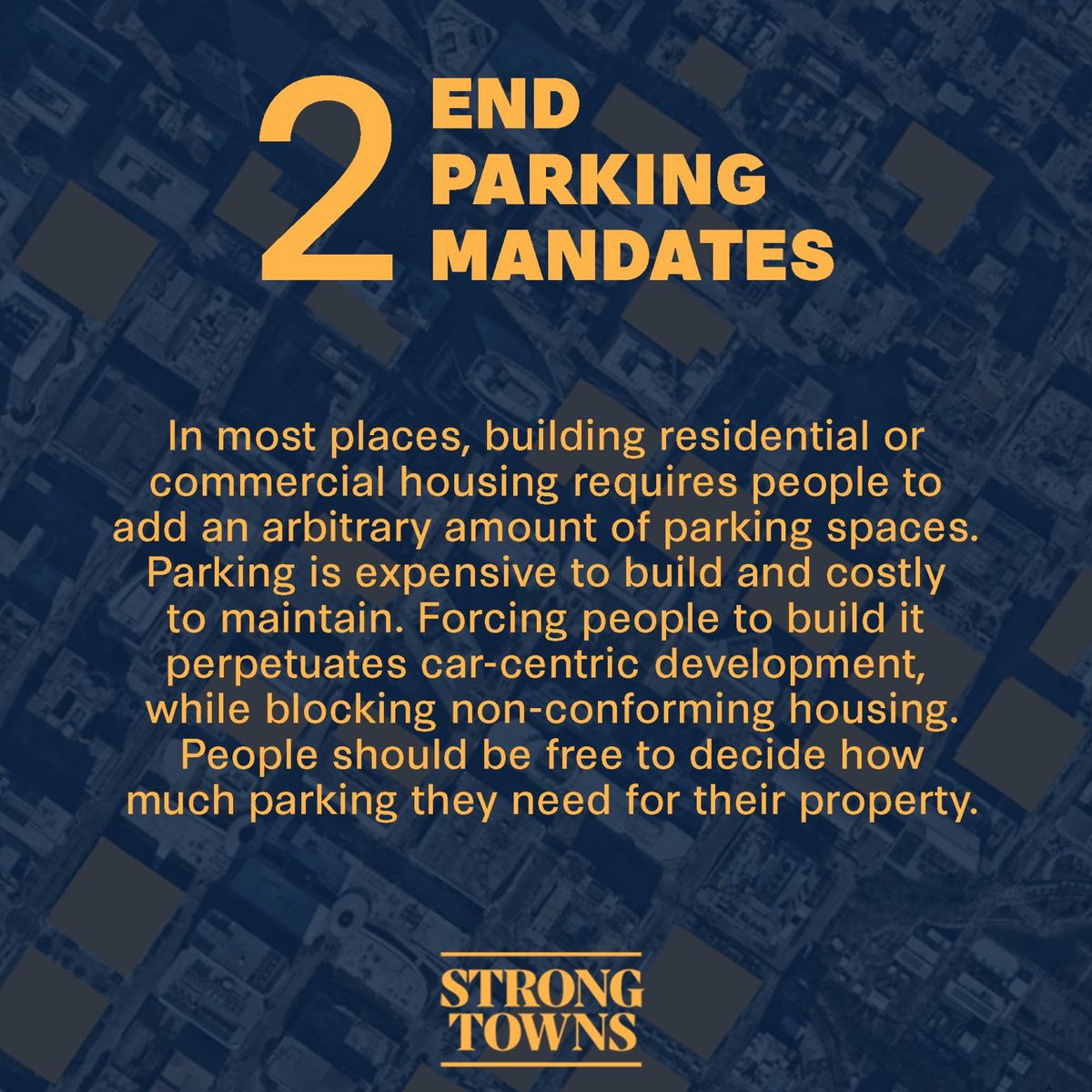 StrongTowns's tweet image. How can we make housing more affordable? Or downtowns more walkable? Neighborhood streets safe and accessible? Cities economically productive and resilient so they can fund services and infrastructure? Here are a few ideas to share with fellow residents and public officials! 1/2