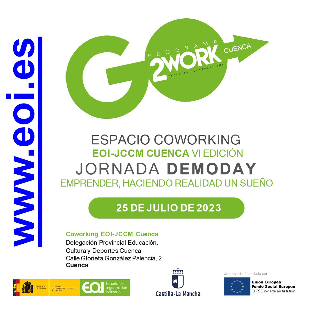 BegonaBevia's tweet photo. Os esperamos el martes 25 julio a las 16:30h.
Nos encantaría que nos acompañaseis en nuestro #demoday 
Podréis comprobar el gran trabajo de estos últimos meses y conocer cuales son los maravillosos proyectos de negocio que nuestros valientes emprendedores han estado desarrollando https://t.co/jqL0ycCmAF