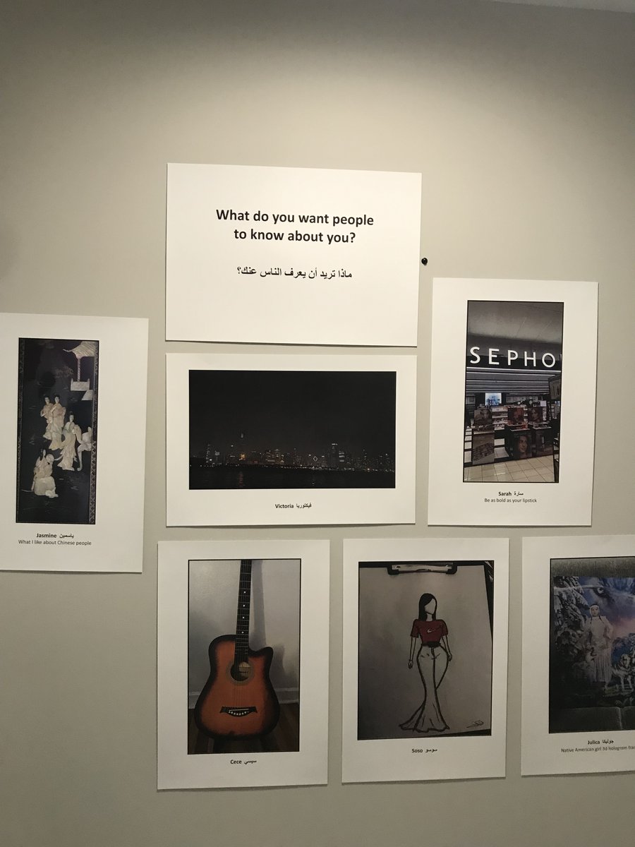 SCN_Network's tweet image. Our students participated in PhotoVoice with SALaMA! They answered questions about their identity as Arabs, resettled refugees, and young people through photos. It&apos;s on display at our Chicago office thru July! We will also host an exhibit with Chicago Public Schools in August.