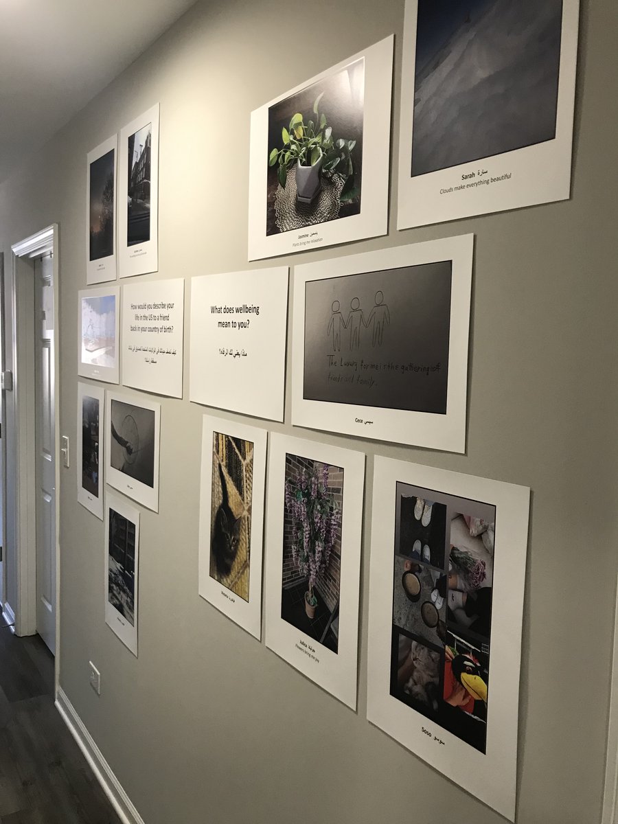 SCN_Network's tweet image. Our students participated in PhotoVoice with SALaMA! They answered questions about their identity as Arabs, resettled refugees, and young people through photos. It&apos;s on display at our Chicago office thru July! We will also host an exhibit with Chicago Public Schools in August.