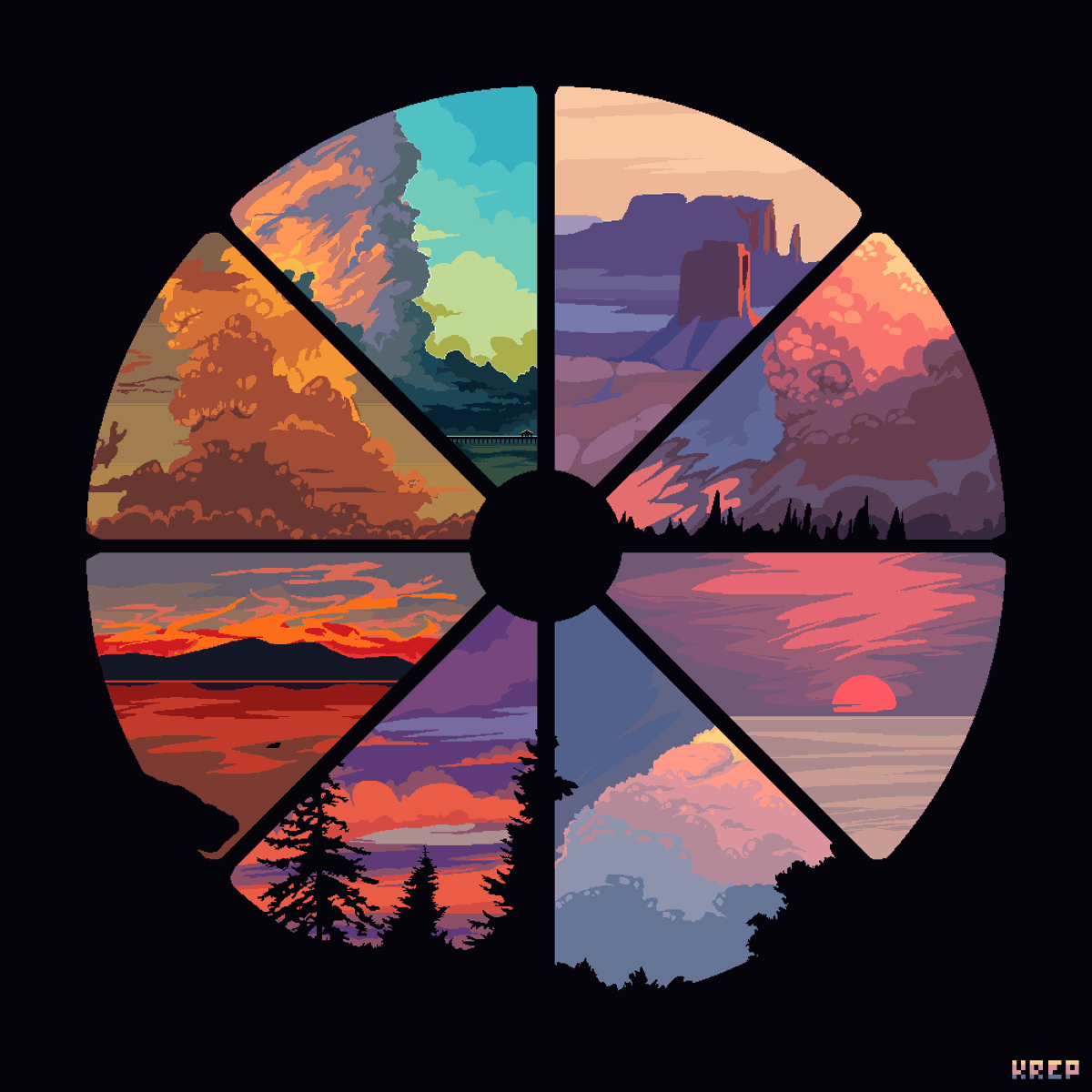 Wait what ? a new landscape wheel ?! ✨