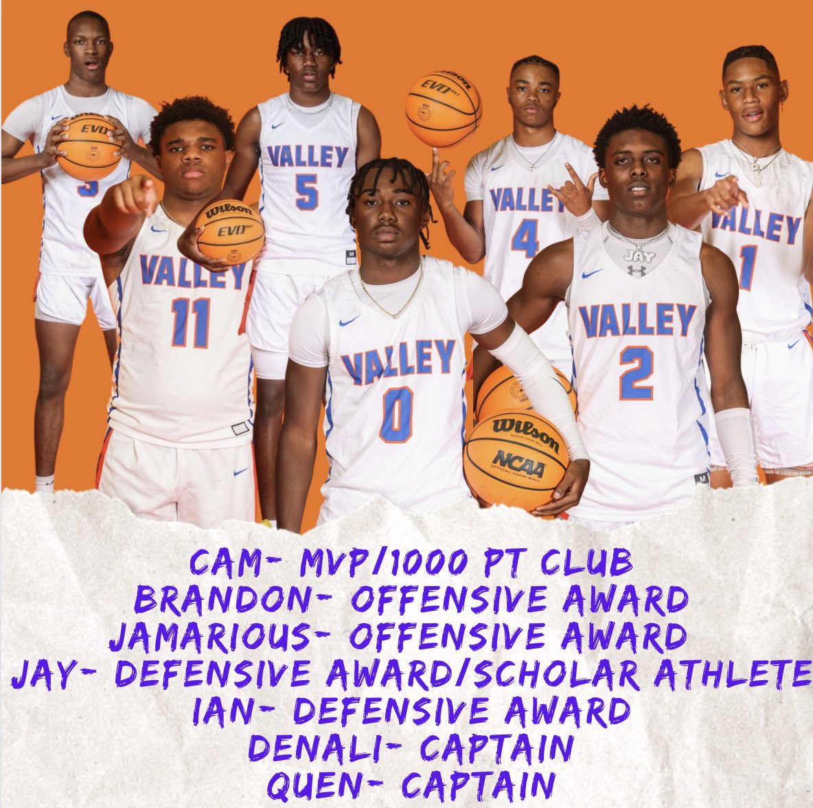Congratulations <a href="/CamDooley1/">Cam Dooley</a> <a href="/brandonthomas_3/">Brandon Thomas</a> <a href="/JamariousMarti2/">Jamarious Martin</a> <a href="/JayHarper_2/">Jay Harper ✞</a> <a href="/iancrimd/">Ian Crim-Davis</a> <a href="/DenaliDooley/">denali Dooley</a> <a href="/HhQuen/">Quen Story</a>