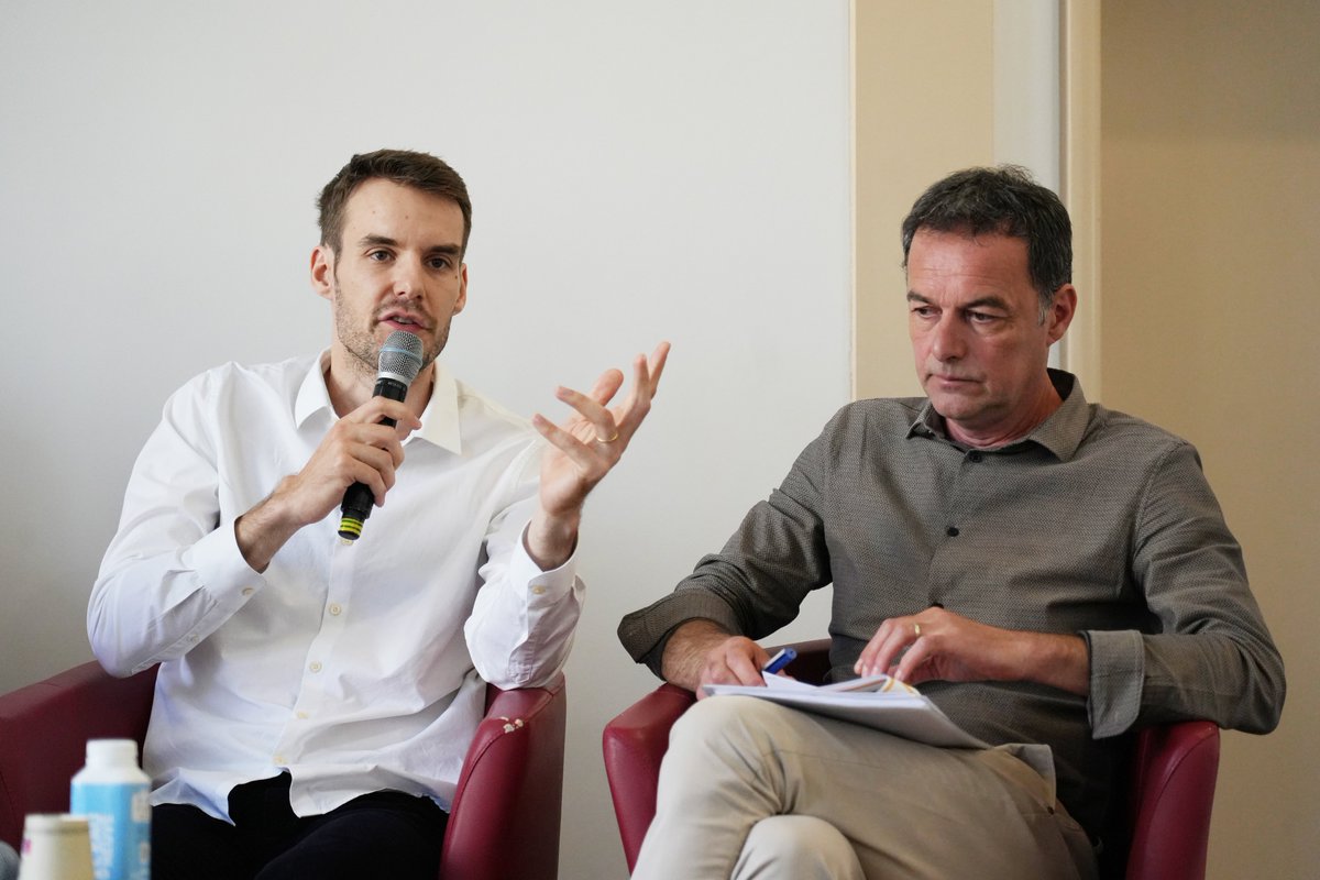 J'avais le plaisir d'intervenir avec <a href="/chrstphe_robert/">Christophe Robert</a> au 6es Matinales Construction &amp; Logement de <a href="/Rivington_/">Cabinet Rivington</a> 

L'occasion de dire que nos politiques ont parfaitement conscience du décalage entre les avantages immédiats budgétaires à couper les coûts et les conséquences sociales