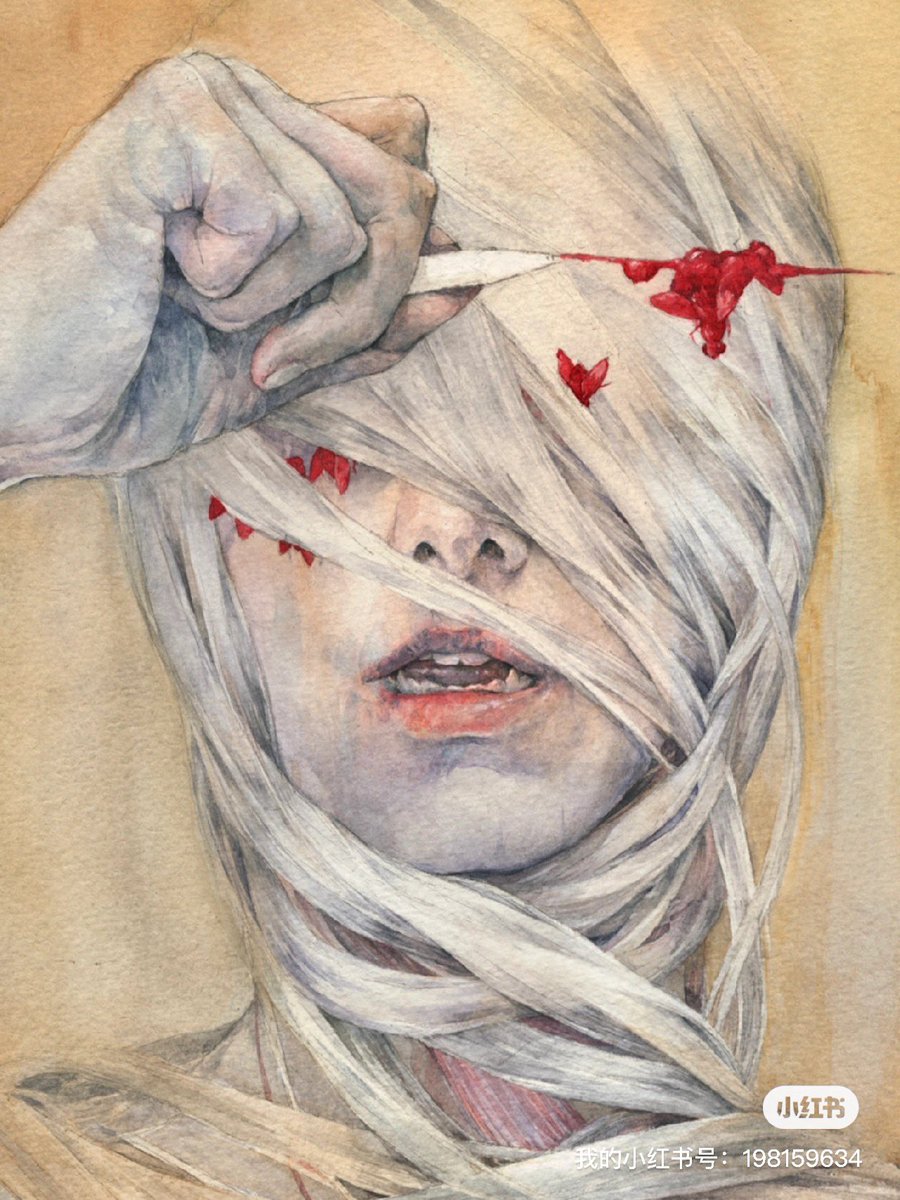 sweet blood 
#illustration #watercolor