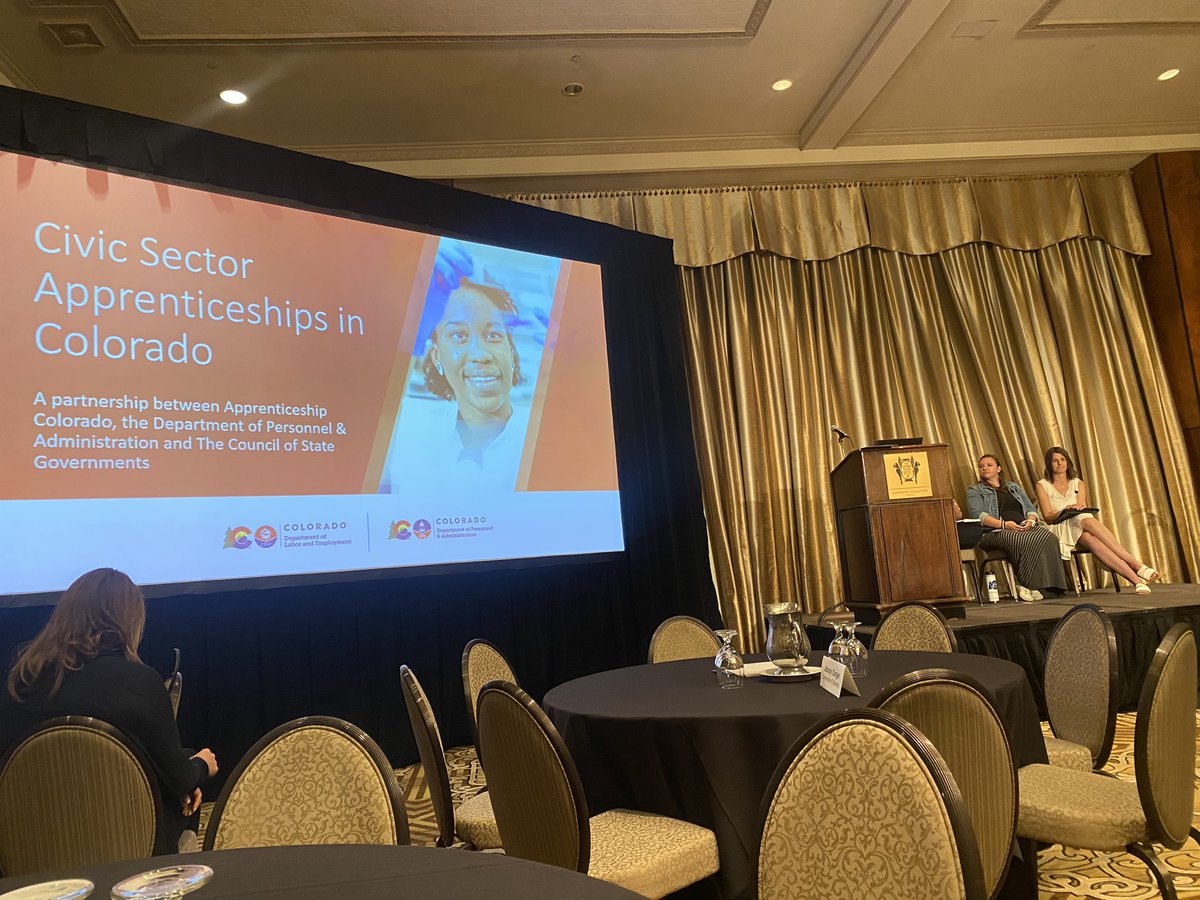 A fascinating approach for public sector apprenticeships - a partnership between <a href="/CSGovts/">The Council of State Governments</a> and <a href="/coloradogov/">colorado.gov</a>. They created a toolkit for agencies to bring more apprenticeships to #stategov. - <a href="/NASPEStateHR/">NASPE</a>