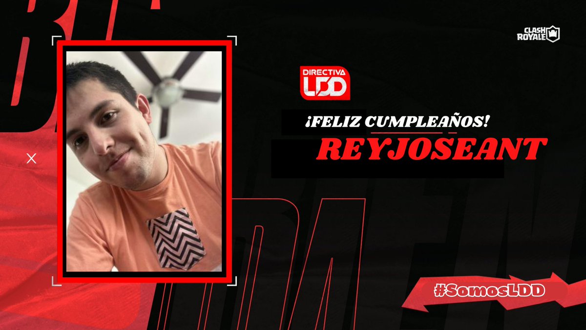 LDD 🇵🇪 (@ldd_peru) on Twitter photo 🎉 FELICIDADES
A nombre de la <a href="/DirectivaLDD/">DIRECTIVA LDD 🇵🇪</a> saludamos este día al gran <a href="/reyjoseant/">reyjoseant</a> por su onomástico agradeciéndole por la desinteresada gran labor que desde siempre ha brindado por la Comunidad🇵🇪
Que la pases genial crack, que se cumplan tus proyectos y metas 💪🏻
#AlwaysLDD❤️ 🎉 FELICIDADES
A nombre de la <a href="/DirectivaLDD/">DIRECTIVA LDD 🇵🇪</a> saludamos este día al gran <a href="/reyjoseant/">reyjoseant</a> por su onomástico agradeciéndole por la desinteresada gran labor que desde siempre ha brindado por la Comunidad🇵🇪
Que la pases genial crack, que se cumplan tus proyectos y metas 💪🏻
#AlwaysLDD❤️