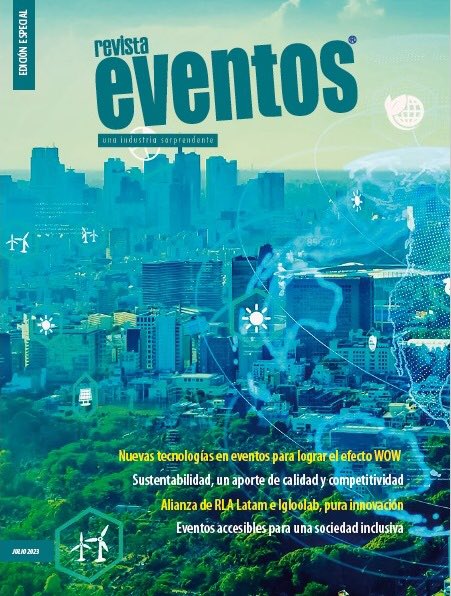 eventosrev's tweet photo. Ya salimos con la edición especial digital!! Nuevas tecnologías; Eventos más sustentables y accesibles; y la alianza de @rlasav_ e @igloolab 
👉 https://t.co/AF0kI3ba0l https://t.co/6PJRLjQqqZ