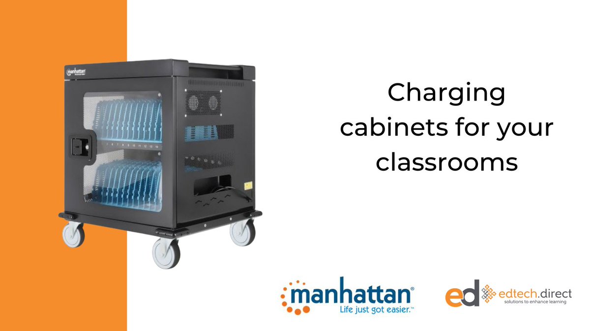 Manhattan has added two types of Charging Cabinets to its range – AC and USB-C versions
View range: https://t.co/9gnjhTzAcW
#charging #chargingcarts #device #school #edtech #classroom https://t.co/fCtmH7czVj