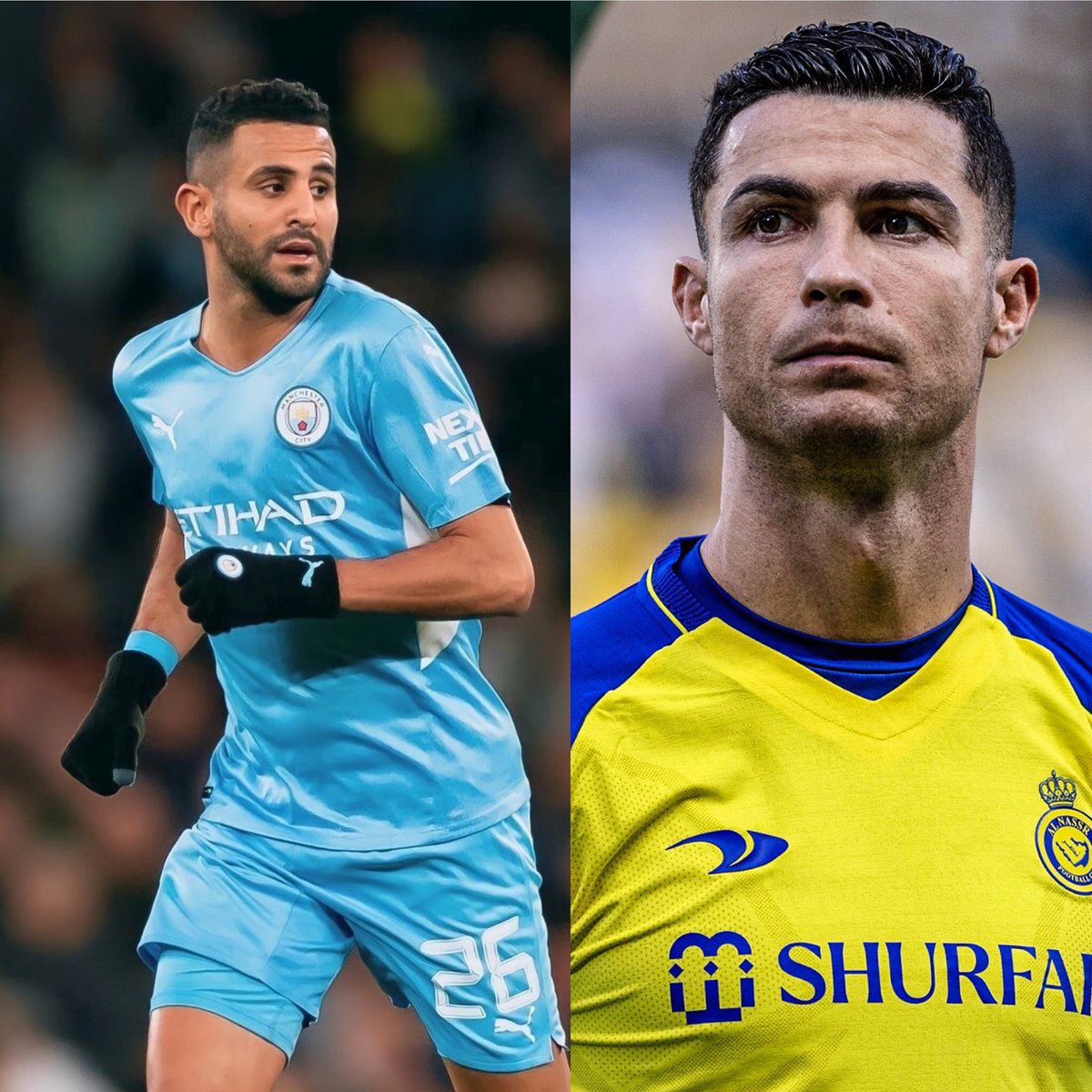 CFC_Janty's tweet image. BREAKING: Al Ahli have reached total agreement with Manchester City to sign Riyad Mahrez 

No wonder Ronaldo said the Saudi Pro league is better than the MLS 😂