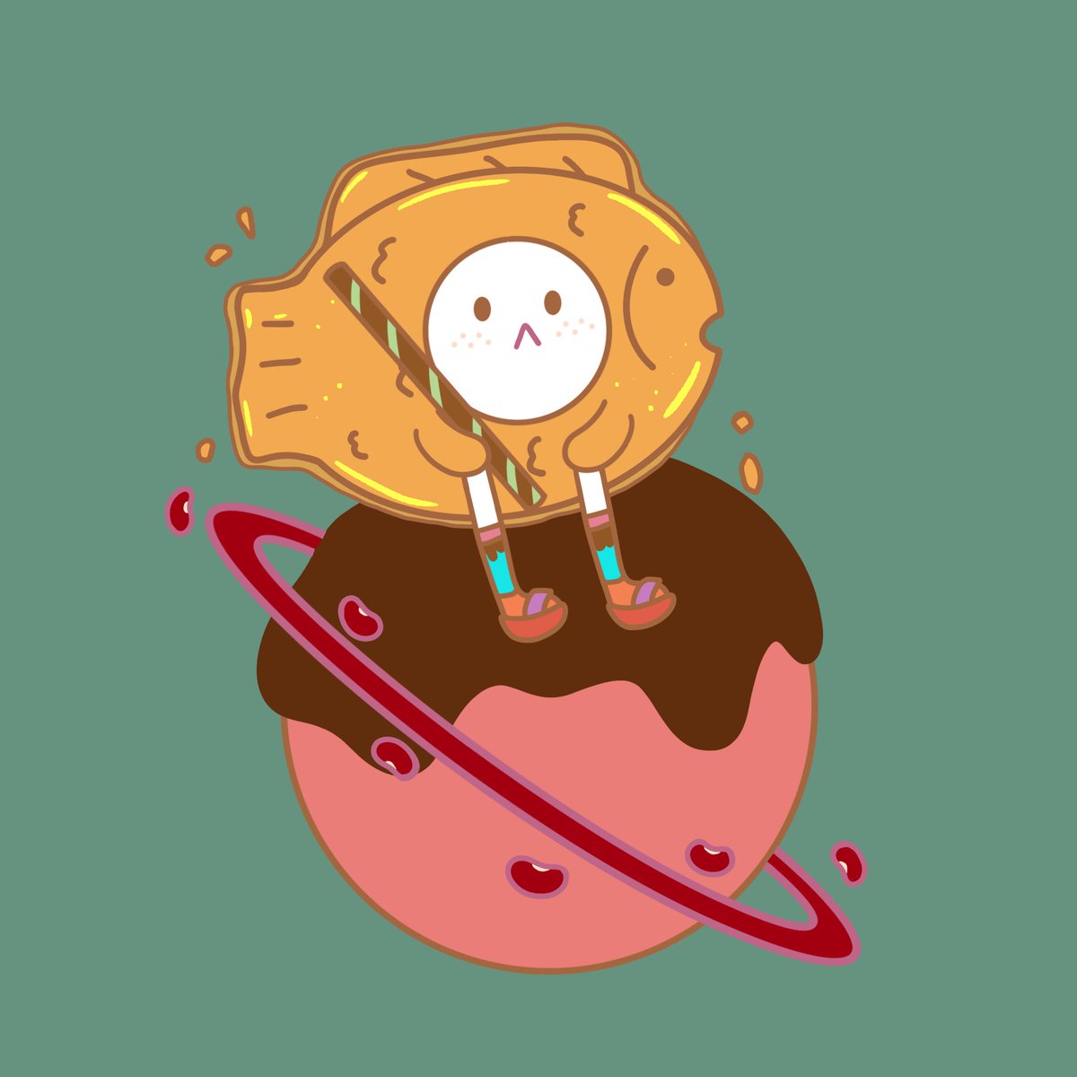 CelestialStudi8's tweet photo. I really enjoy drawing food!! Do you like to draw food inspired art too? 🤭😆🍟🧂🫘✨

Hope your day/night has been amazing! ❤️🥰

Gn! 🌙 

#NFTcommunity https://t.co/qWQqXCMIVD