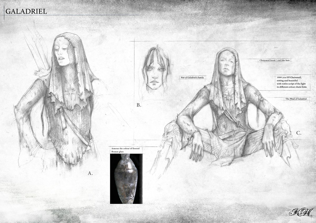 Rings Of Power Updates on Twitter "New costume concept art revealed in