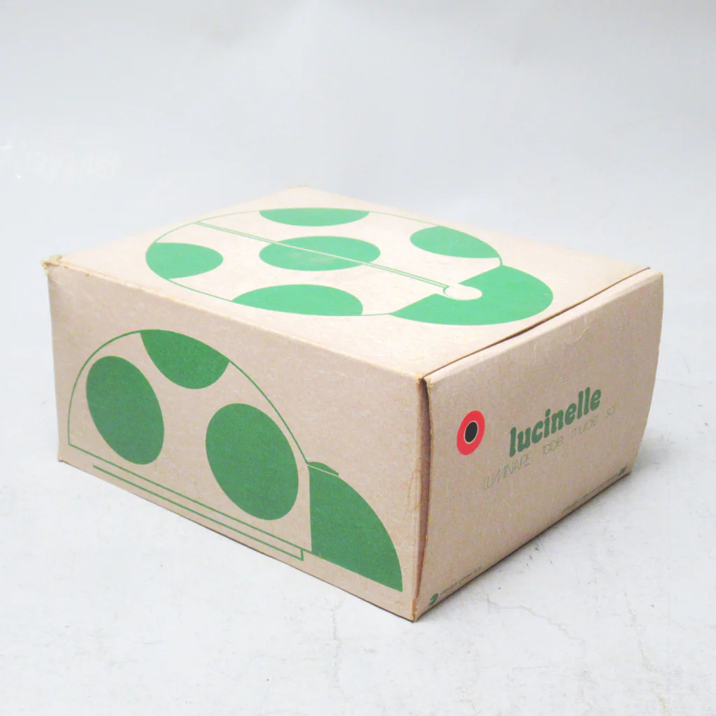 1977 Ladybug Table Lamp model Lucinelle by Jean-Pierre Vitrac for co&amp;co - France