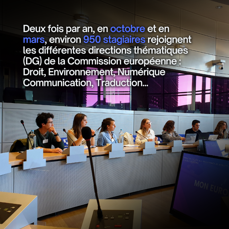 UEFrance's tweet photo. Deux fois par an, la Commission européenne recrute des stagiaires rémunérés pour une période de 5 mois 👩👨

Les inscriptions sont ouvertes jusqu'au 31/08 pour la session de mars 2024 ↓

#BlueBook