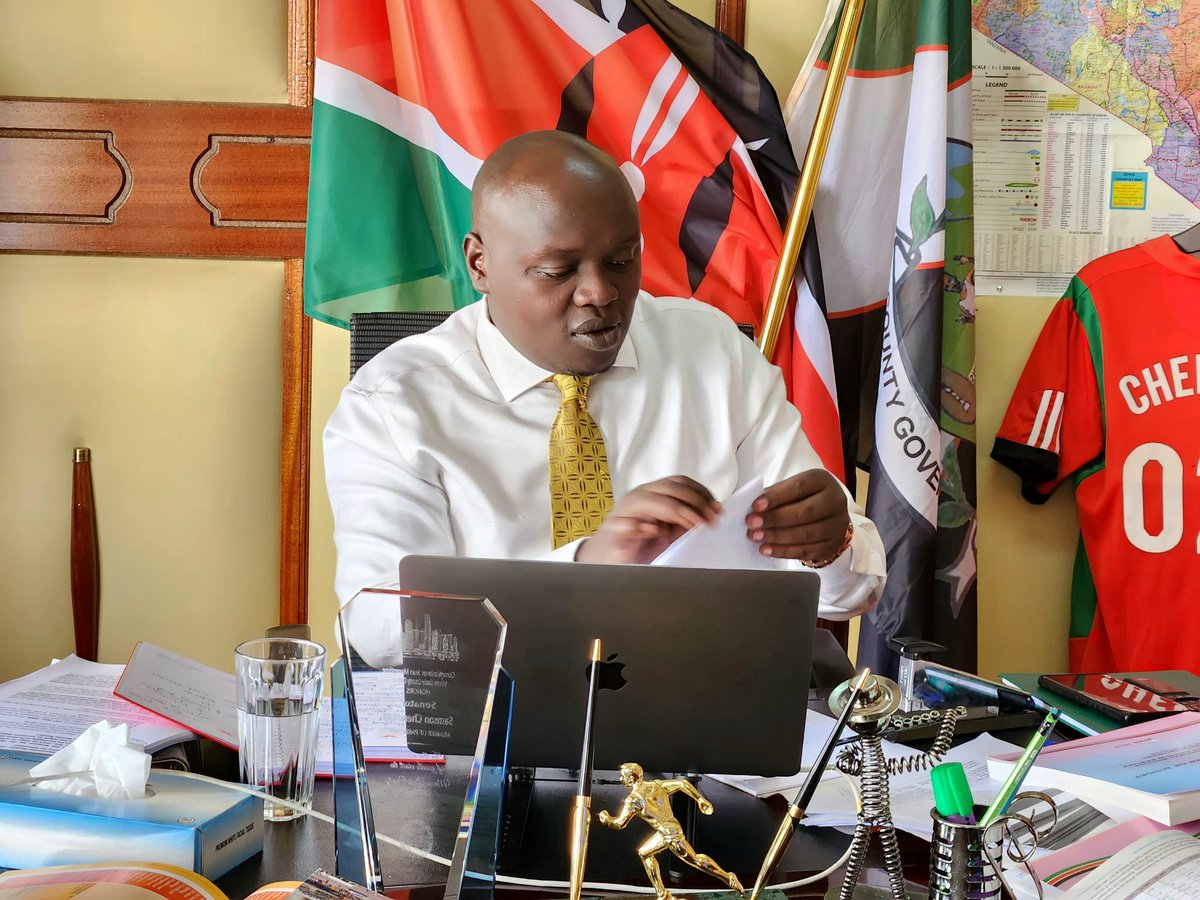 Senator Kiprotich Arap Cherargei tweet media
