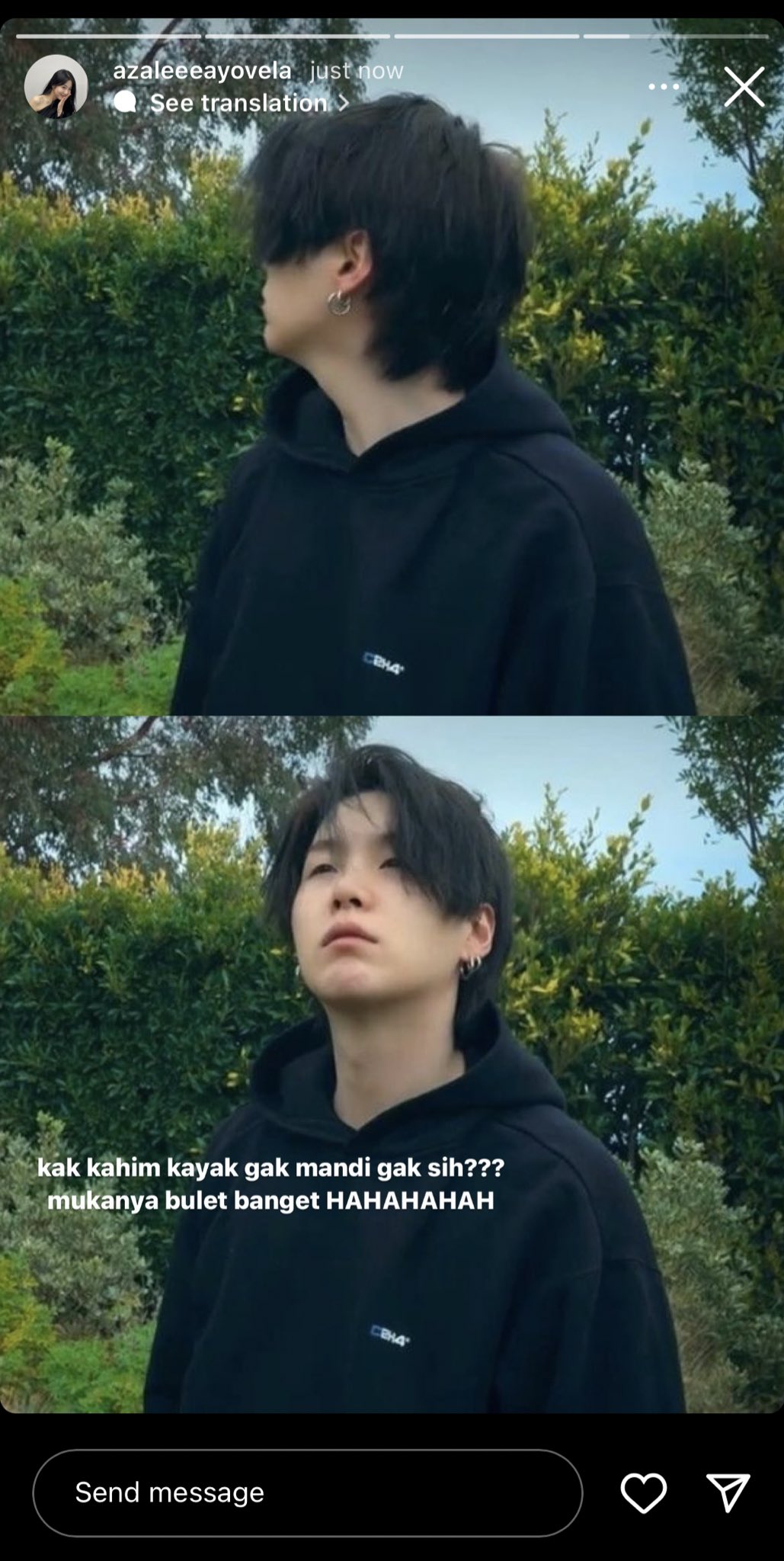 ёэрпёэстёэтнёэтн тш Seven By Jk On Twitter 185 Sayang Sayang In Public Https T