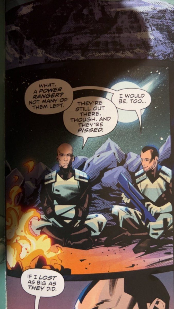 jayypodbonecast's tweet image. Holy eff without spoilys but congrats to one of the biggest fans in the fandom @RangerReviews i can even imagine how awesome this must be i’m so happy to see this….. 1st page too this is incredible #PowerRangers #BOOM #hyperforce