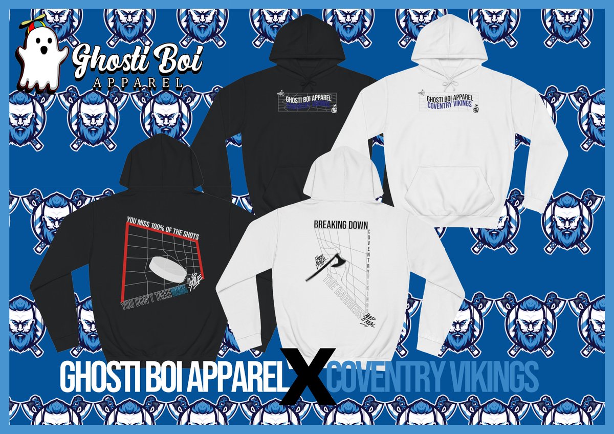 Ghosti_Boi_App's tweet photo. Friday
21/07/2023
3pm GMT
Ghosti Boi Apparel  X  Coventry Vikings https://t.co/5c6dal4ozh