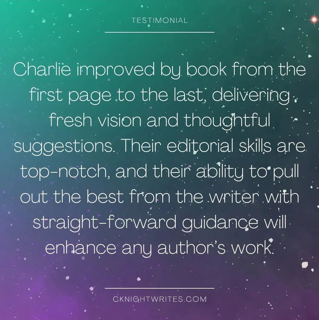 You deserve an actually affordable editor who is just as passionate about your stories as you are—and who has the skills you need. 

I'd love to work with you, and I can't wait to see what you create 💜

Link is 👇🏼