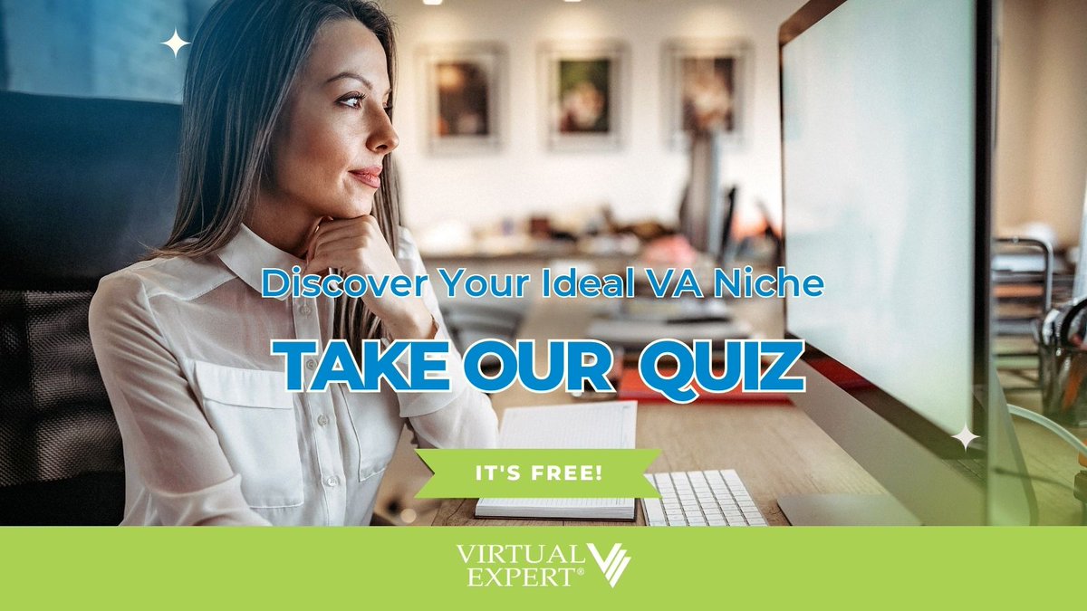 virtualexpert_'s tweet photo. Don't settle for a generic approach to your #virtualbusiness. The key to success lies in finding your niche. Take our short quiz to uncover your unique strengths and identify the perfect #niche that will set you apart in the market. https://t.co/2RpE9UTlNk https://t.co/tjZFOIAqlJ