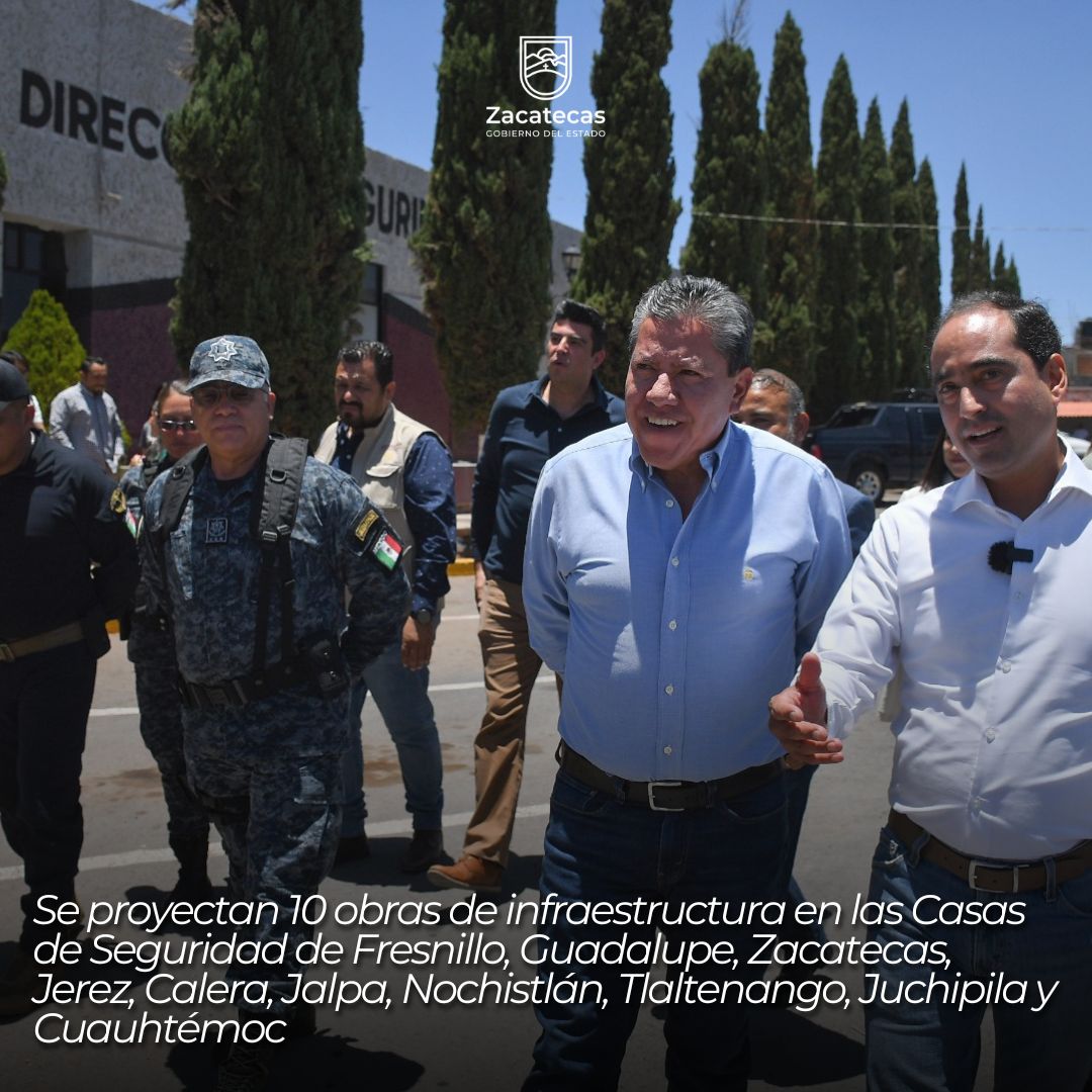 En su compromiso por la dignificación y mejora de condiciones laborales de las y los policías de todo el estado, el Gobernador <a href="/DavidMonrealA/">David Monreal Ávila</a> encabezó la inauguración de la ampliación de la Casa de Seguridad Pública en Guadalupe.
#BienestarYProgreso