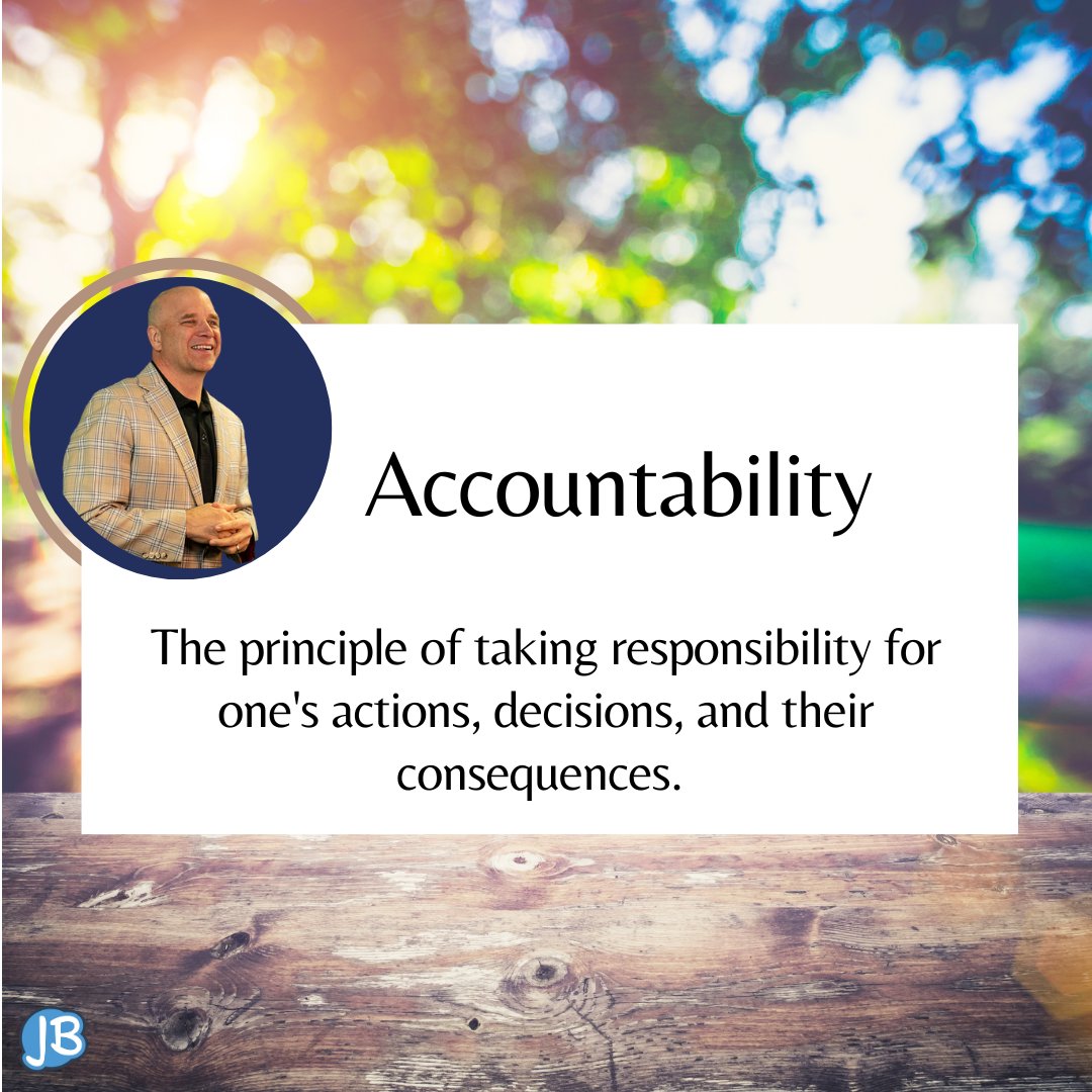 JimBeckerJFB's tweet image. By fostering a culture of accountability, we cultivate trust, integrity, and resilience. 

It empowers individuals to learn from mistakes, fosters transparency, and promotes fairness. 

#AccountabilityMatters #PersonalResponsibility #SocietalProgress #OwnYourActions