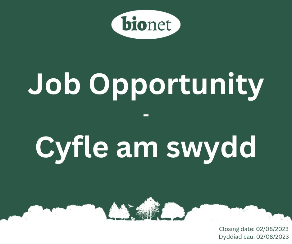 An exciting opportunity has arisen for a Biodiversity Officer to join the highly regarded Denbighshire Countryside Service team. Mae gennym gyfle cyffrous i Swyddog Bioamrywiaeth ymuno â thîm uchel ei barch Gwasanaeth Cefn Gwlad Sir Ddinbych. workfor.denbighshire.gov.uk/tlive_webrecru…