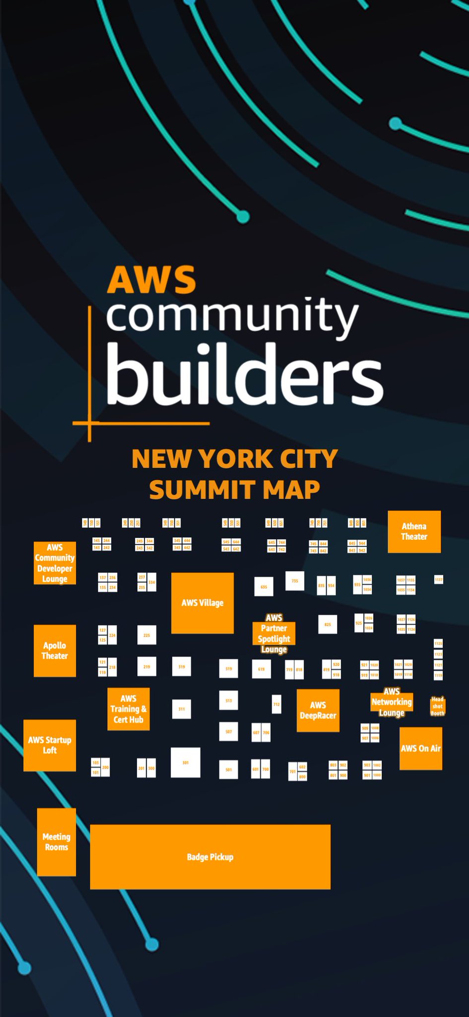 Brooke Jamieson on Twitter "Also! AWS New York Summit maps for AWS