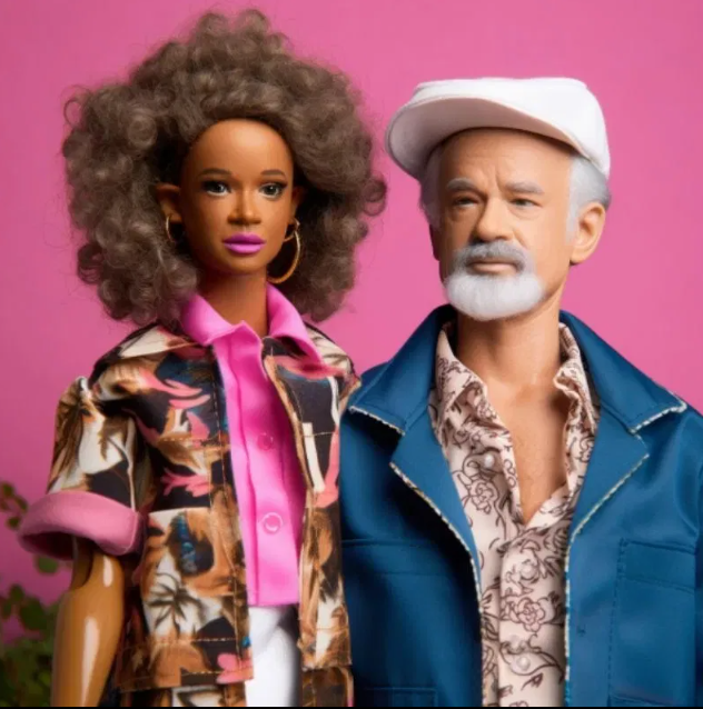 Recognize these celebrities? 

AI imagined what 15 celebrity couples would look like as Barbie dolls. How'd it do?

https://t.co/LRNCyPqsbK https://t.co/RpQfM5ceIL