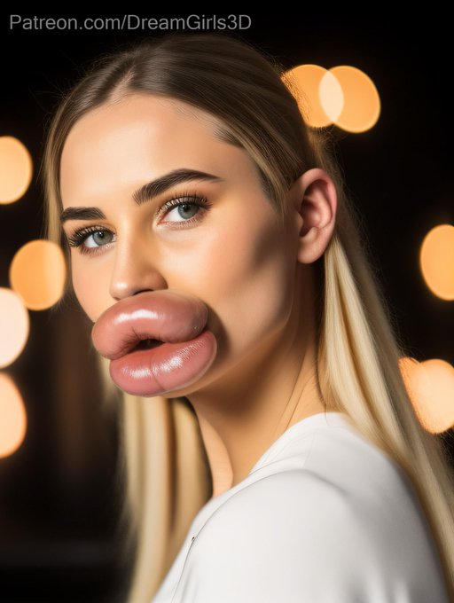A brief encounter.   💗 RT to support the huge lips movement 🔥 More on https://t.co/V7UudwfiU2 https://t
