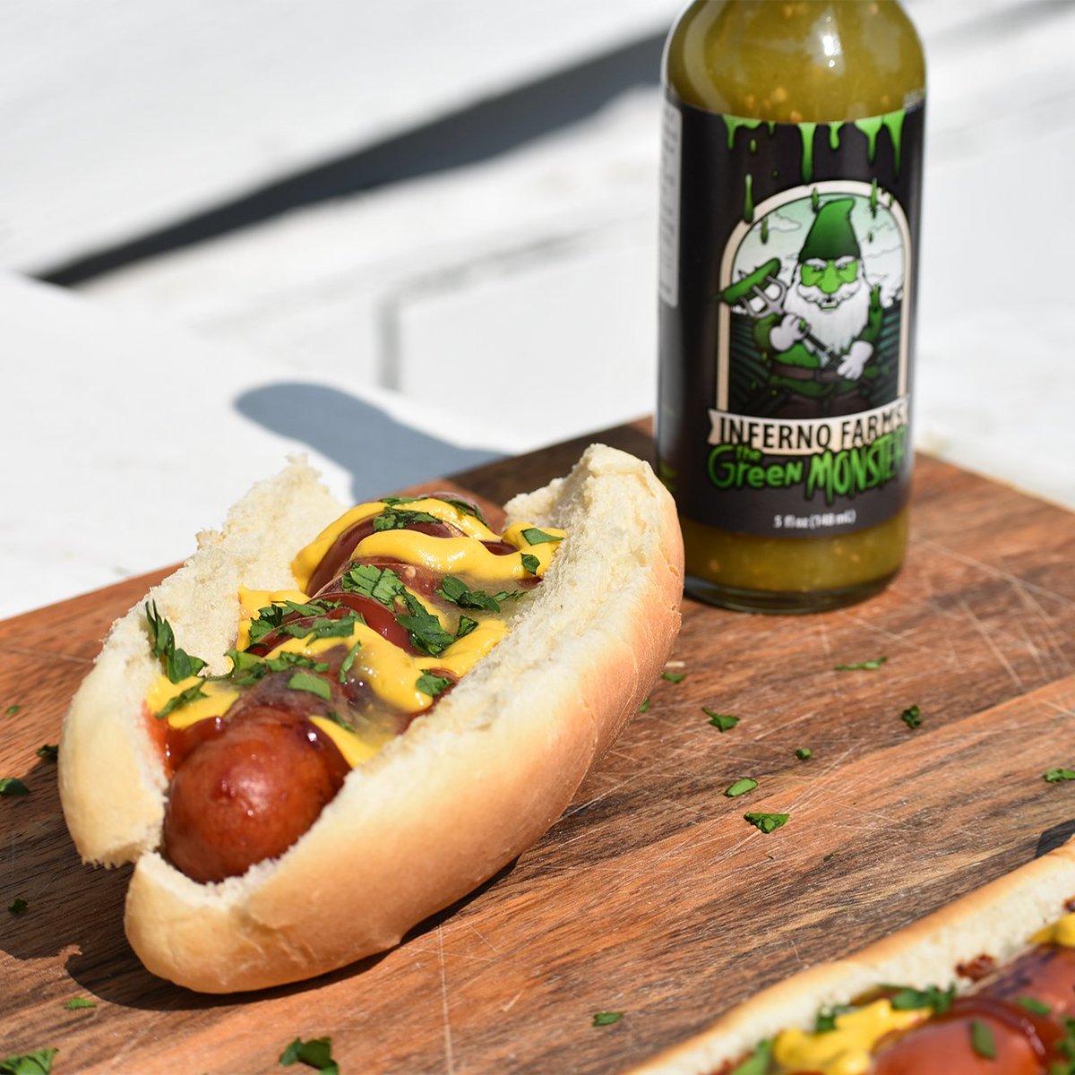 InfernoFarms1's tweet photo. Happy National Hot Dog Day from Inferno Farms! 🌭

#InfernoFarms #HotSauce #Spicy #Foodie #Food #Peppers #HotPeppers #FoodPorn #HotSauceOnEverything #Pepper #HotSauces #Delicious #InstaFood #Yummy #Summer #Barbecue #BBQ #Cookout #NationalHotDogDay #TheGreenMonster https://t.co/n4sLsLlnGu