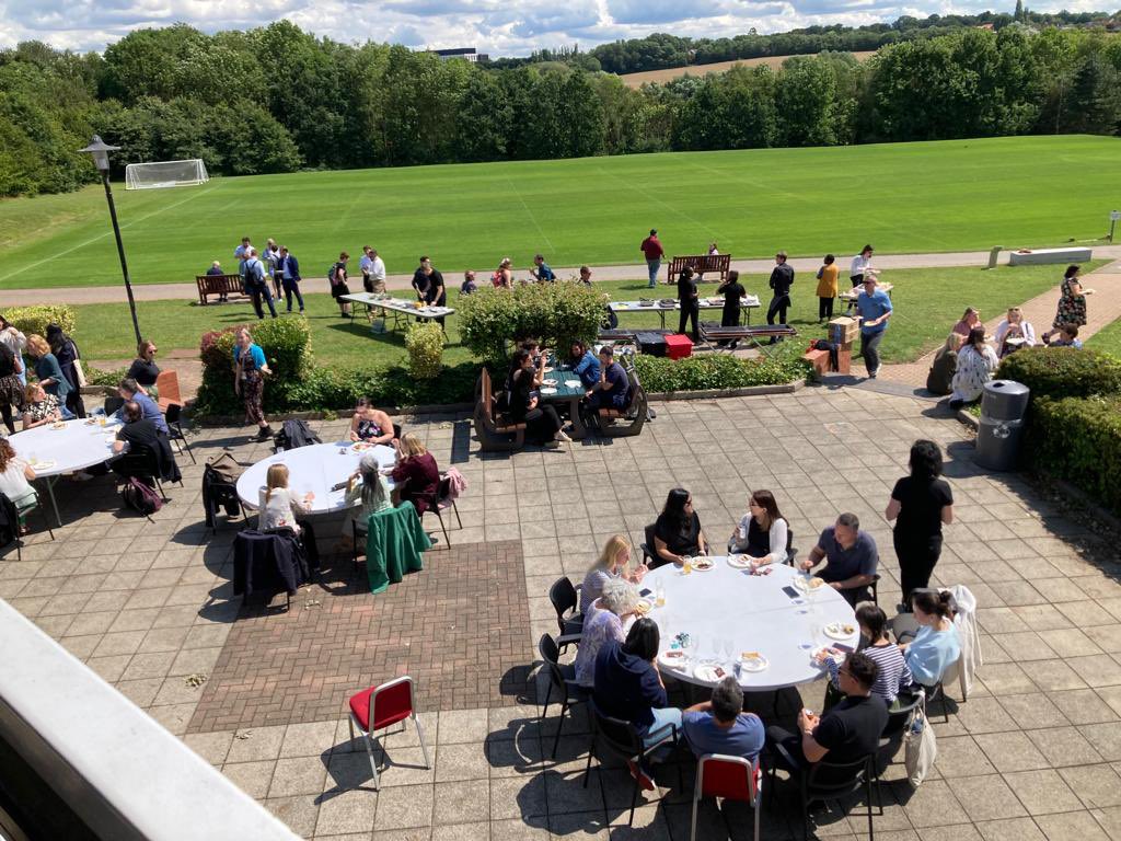 warwickengages's tweet photo. Today, we celebrated the Warwick Awards for Public and Community Engagement 2023! 

We enjoyed live music, burgers, and, most importantly, the opportunity to cheer for our award winners. 

Thank you to everyone who came and contributed to a lovely event 🌟 https://t.co/vLjdflgTSB