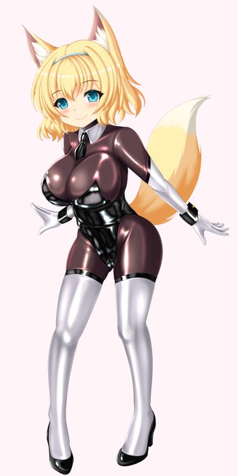 ぴっちりケモミミ〇リ巨乳ちゃんです(*'ω`*) 