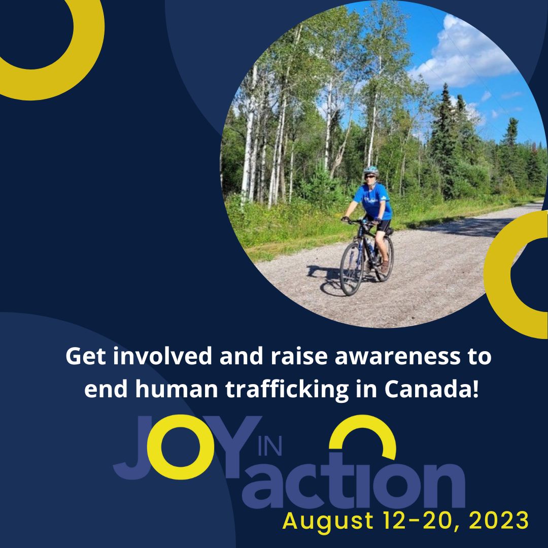 JoySmithFdn's tweet photo. Let’s Go, Canada! YOU can make a real difference in the fight to #stophumantrafficking from happening!! 🇨🇦 In a few short weeks, #JoyInAction will empower Canadians to raise awareness about this issue &amp; support survivors on their journey to recovery! https://t.co/bqaOrbnrUc https://t.co/yflBPtk2kh