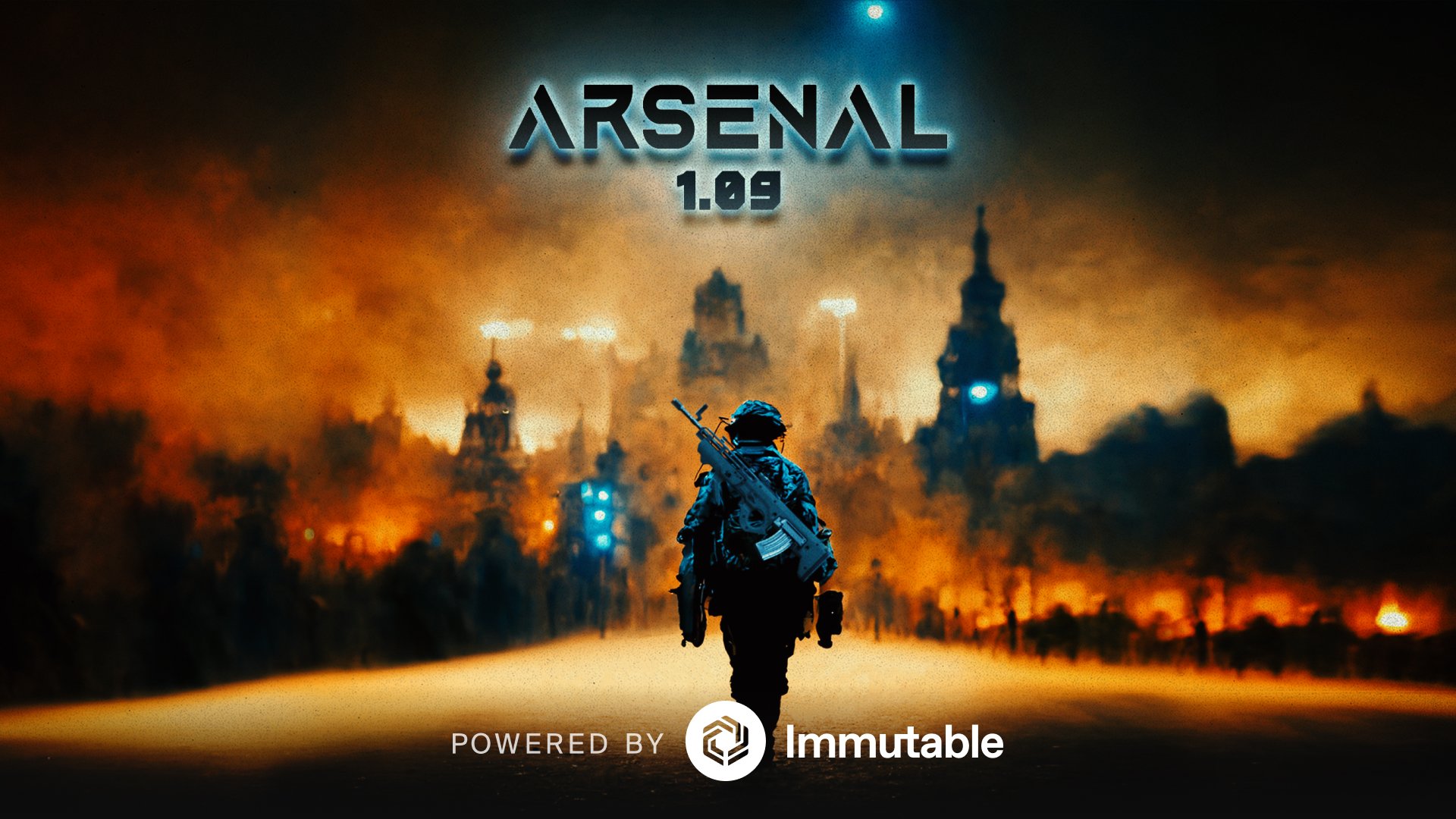 Arsenal 1.08 is here! 3D FPS blockchain game just got more