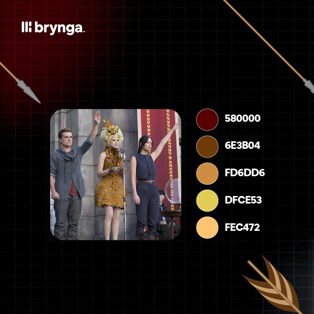 bryngaco's tweet photo. Attention, #HungerGames fans! 📢

Are you ready to dive into the fabulous world of #ColorPalettes? 🎨 From blazing oranges to muddy greens, each district has its own #UniqueColorScheme that reflects its personality.

May the odds be ever in your favor!

https://t.co/KVcpvqeEmq https://t.co/54bpoHttJB