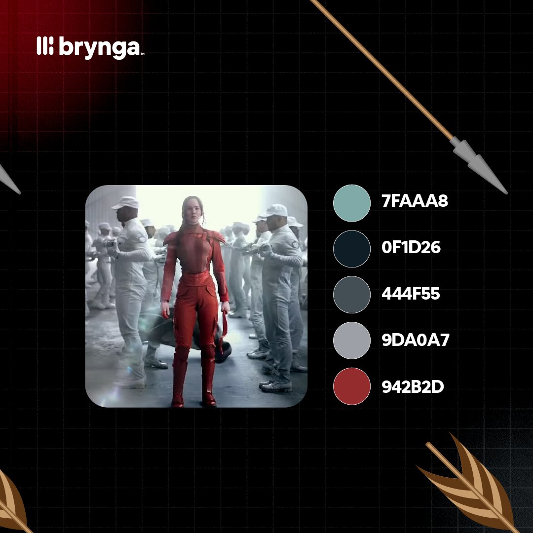 Attention, #HungerGames fans! 📢

Are you ready to dive into the fabulous world of #ColorPalettes? 🎨 From blazing oranges to muddy greens, each district has its own #UniqueColorScheme that reflects its personality.

May the odds be ever in your favor!

brynga.com