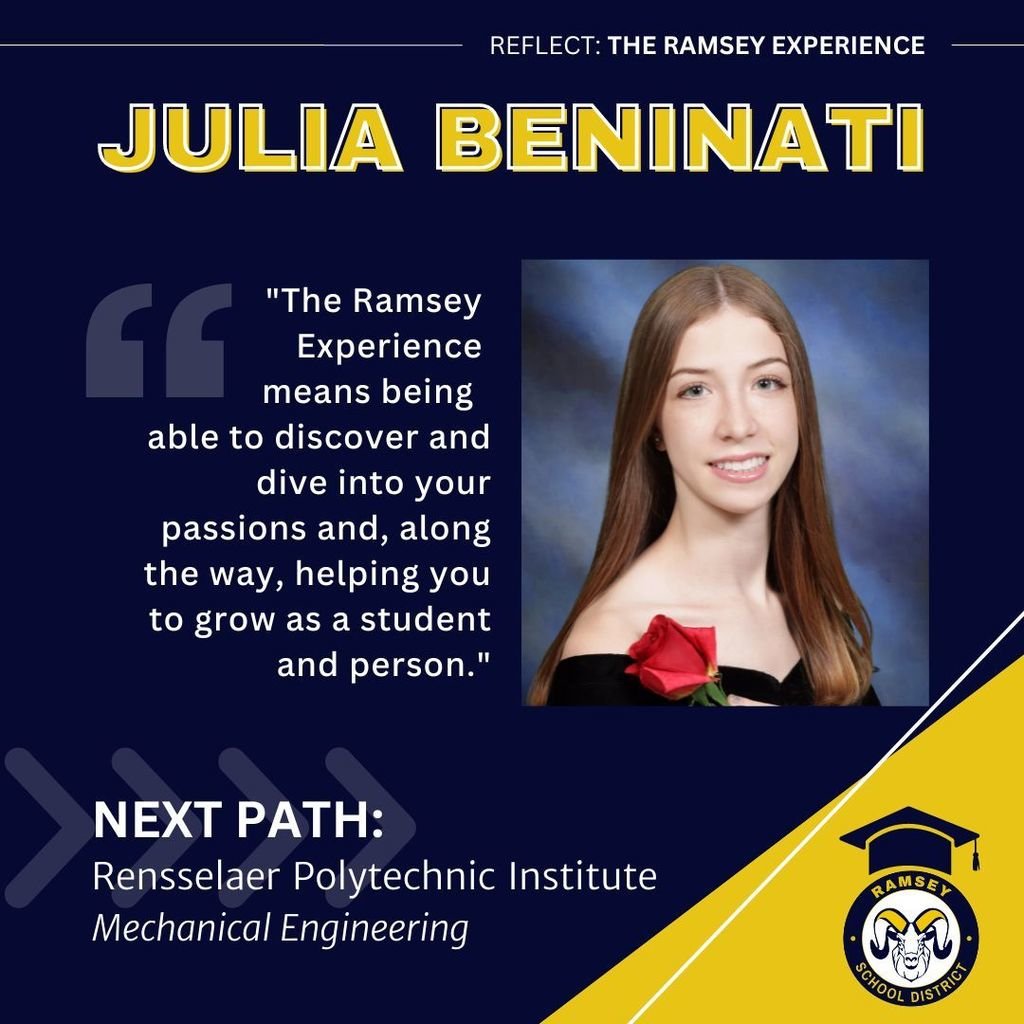 We hope the #RamseyExperience inspires our students to be lifelong learners. #Ramland 💪🐑