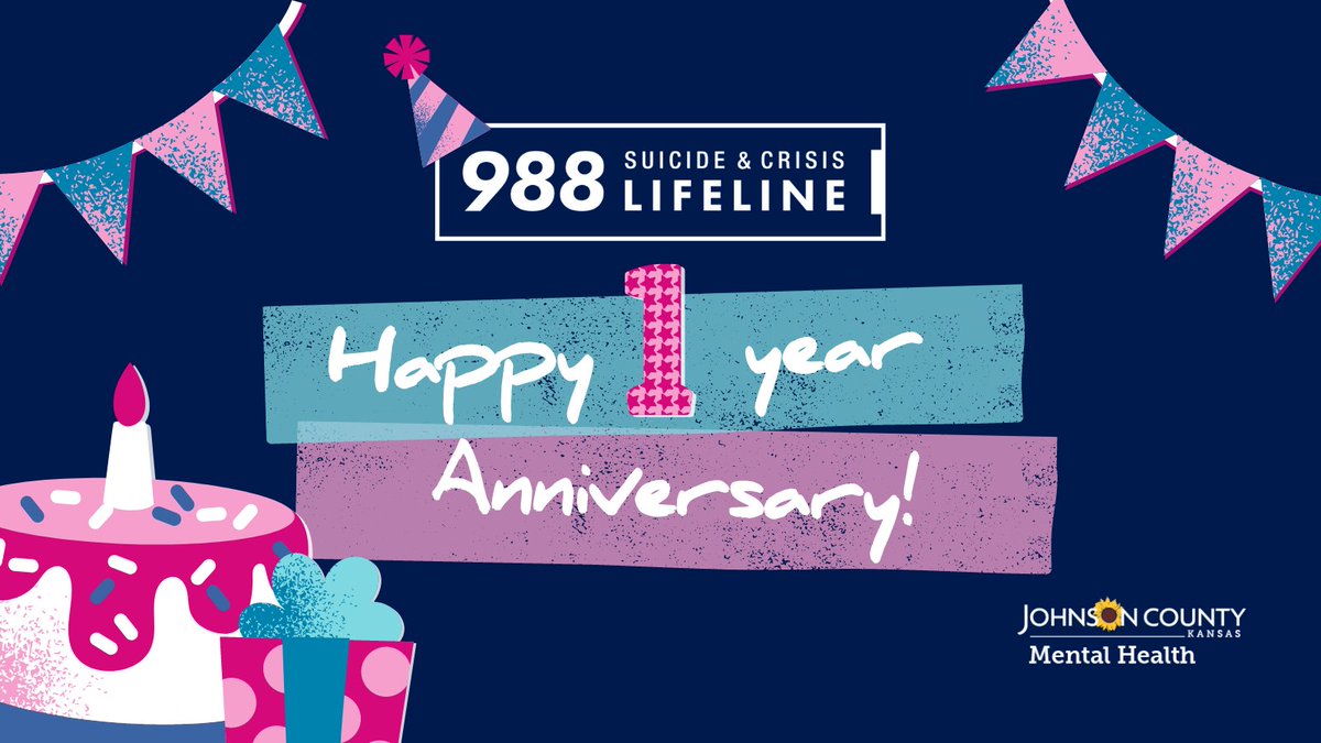 JOCOMNH's tweet photo. The 988 Suicide &amp; Crisis Line is celebrating its first anniversary this month!

Learn more about the impact 988 has had in our community and country since @988Lifeline went live in this week's Mental Health Moment: https://t.co/4eYCsyl5l8

#988Lifeline #SuicidePrevention https://t.co/pTSJItfh80
