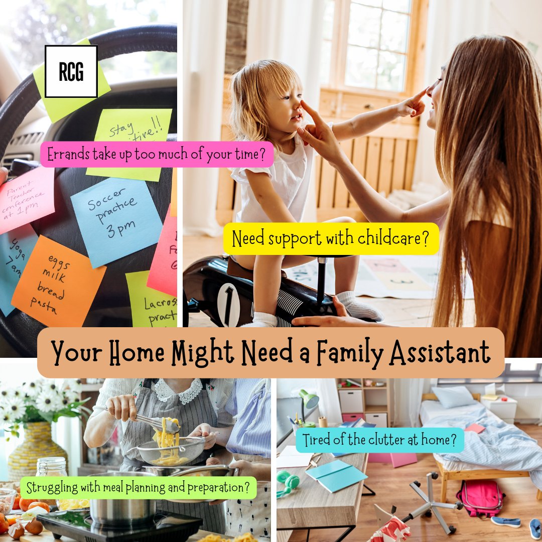Feeling overwhelmed with household tasks and family responsibilities? A Family Assistant might be the game-changer you need!

riveterconsulting.com

#FamilyAssistant #HomeOrganization #HouseholdSupportManaging #HomeOrganization #HouseholdSupport #RCG #Lifestyle #Staffing