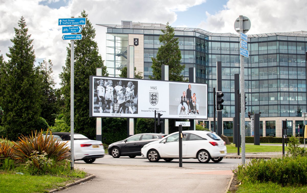 openmediauk's tweet photo. Tailored to perfection🪡⚽ 

Ahead of the @FIFAWWC kick off tomorrow, as Official Tailor of the England Senior Women’s Team we are delighted to be featuring @marksandspencer's latest campaign across our OPEN Connect Network.

#WWC #SummerIsOpen https://t.co/L3iiFLJaWR