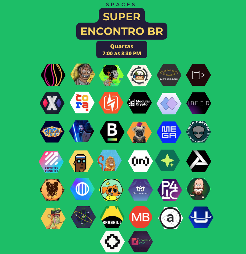 recycle_minds's tweet image. GM Web3 BRASILEIRA!!
🇧🇷🇧🇷🇧🇷🇧🇷🇧🇷🇧🇷🇧🇷

É hoje! 

Convidem as comunidades, subam conversar e vamos desenvolver nosso Brasil na web3.

#chegajunto