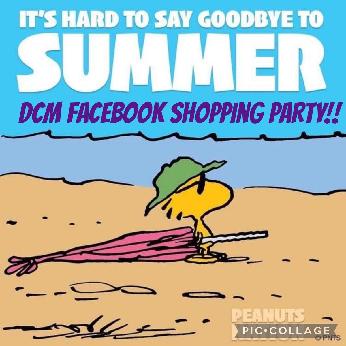 It's our end of Summer #shopping party come join the fun 🥳 there will be giveaways, fun games, FREE gifts! Start this #August check the party out 
facebook.com/DCMShoppingEve… 
#supportsmallbusiness #shoponline #Facebook #friend
