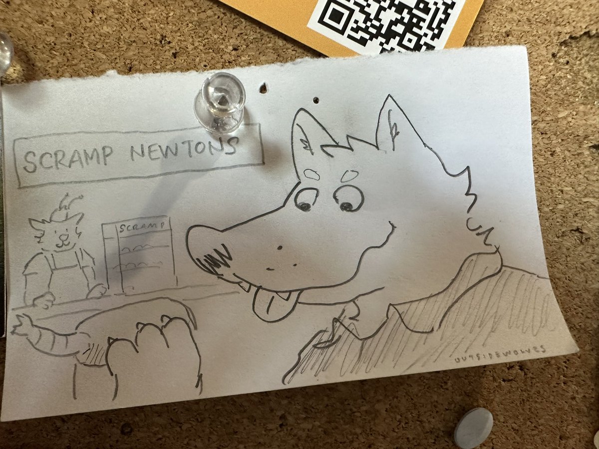 Tally324's tweet photo. @outsidewolves found some outsidewolves in the wild at a coffee shop, nice perk to my day! https://t.co/tgto6sXcAb