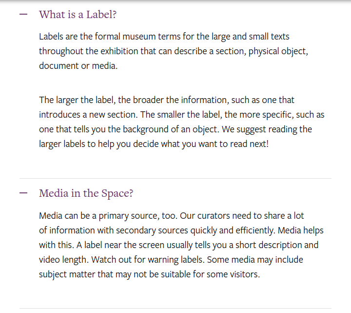 La FAQ du <a href="/NMAAHC/">Smithsonian’s NMAAHC</a> *cries in médiation culturelle* 🥹