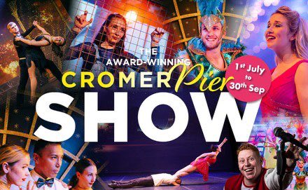 Looking forward to joining the show at Cromer Pier from Sept 19th - 30th. The show’s on now with great comedy guest acts including @TheKevOrkian @jonudry #markshortland & host @philreidcomedy Don’t miss this fantastic show x

Book Your Tickets Here 🎟️

cromer.ticketsolve.com/ticketbooth/sh…