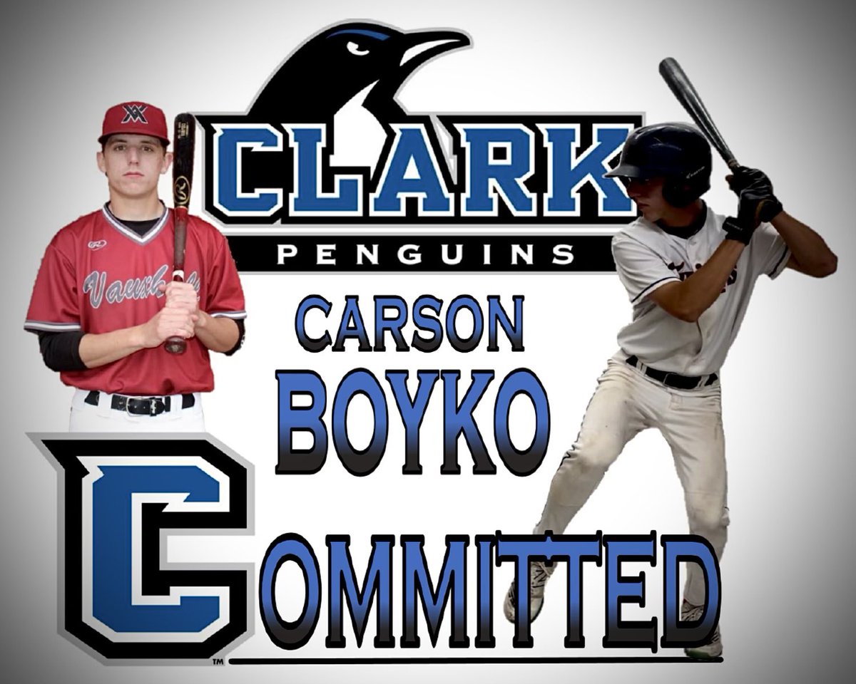 I’m excited to announce my commitment to play college baseball at Clark College in Vancouver, Washington. Thank you to my family, friends, teammates, and coaches for helping me get to where I am today. <a href="/PenguinHardball/">Clark College Baseball</a> <a href="/VABjets/">Vauxhall Academy</a> <a href="/parkland_twins/">Parkland Minor Ball</a>