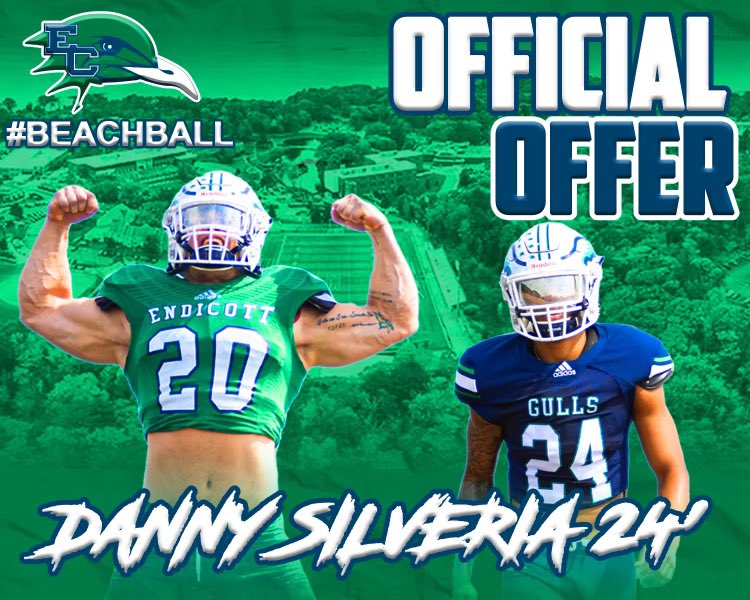 Extremely thankful to receive the opportunity to play for <a href="/EndicottFB/">Endicott College Football</a>. Huge thank you to.
<a href="/CoachPopino/">Matthew Popino</a> 
<a href="/CoachMcGonagle/">Paul McGonagle</a>