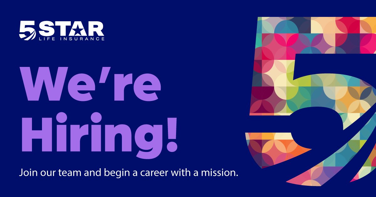 5StarLifeIns's tweet photo. Don't miss out on this incredible opportunity to embark on an exciting career journey with us! Spread the word, tag someone who might be interested, and let's find the perfect candidate together!

View the job specifications here 👉: https://t.co/PmBSOoxh0I

#Hiring https://t.co/emwMv9i4q6