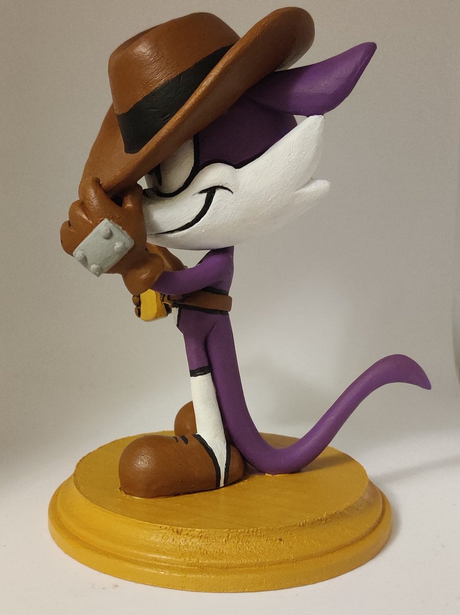 BRANTHOM1991's tweet photo. Fang The Sniper Polymer Clay Figure https://t.co/DkFBbTxI0k