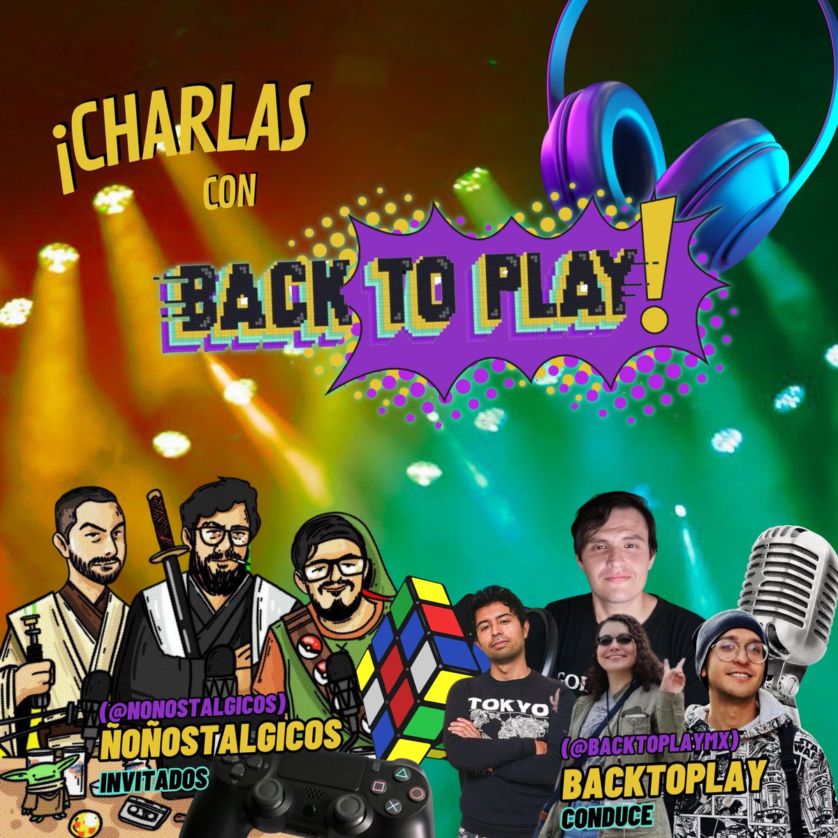 backtoplaymx's tweet image. ¡Checa el nuevo episodio de Charlas con #BackToPlay, con nuestros amigos los @nonostalgicos!

Escúchalo en:
🎙️Youtube: youtube.com/live/4UlyxRj62…
🎙️ Spotify: open.spotify.com/episode/58N5ZQ…
🎙️ Apple Podcast: podcasts.apple.com/mx/podcast/bac…

#btp #podcast #Entrevista #culturapop #PopCulture